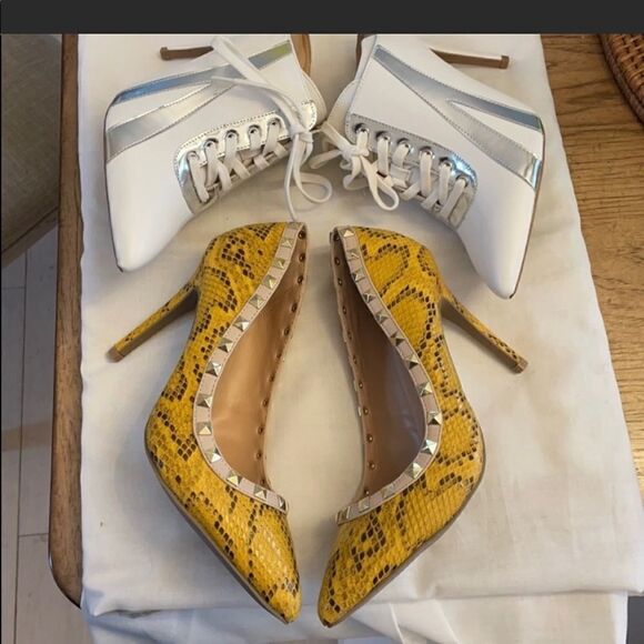 WILD DIVA MULES/PUMPS BUNDLE.  NEW - Picture 1 of 10